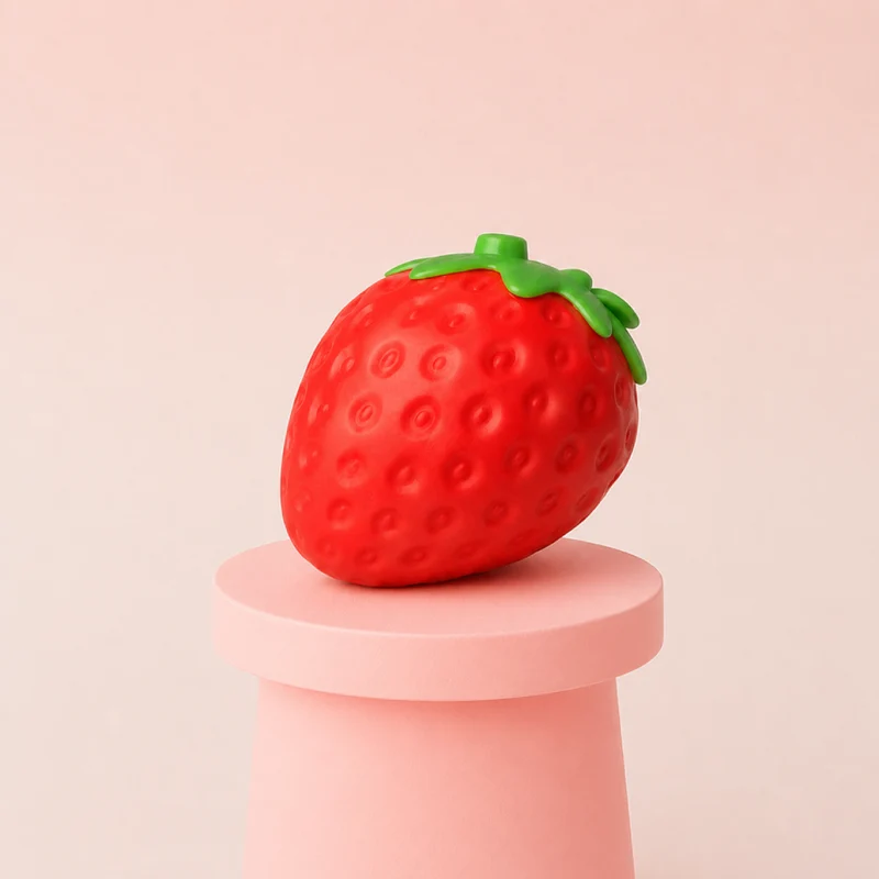 Giant Strawberry Jumbo Strawberry Stress Relief Toy