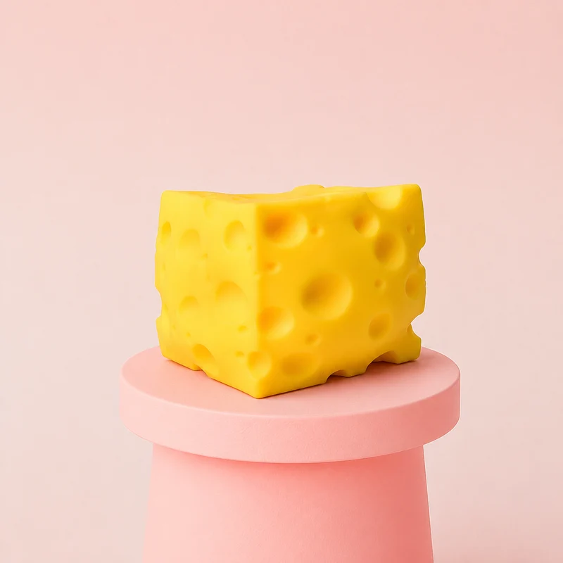 Giant Cheese Squishy Jumbo Cheese Stress Relief Toy