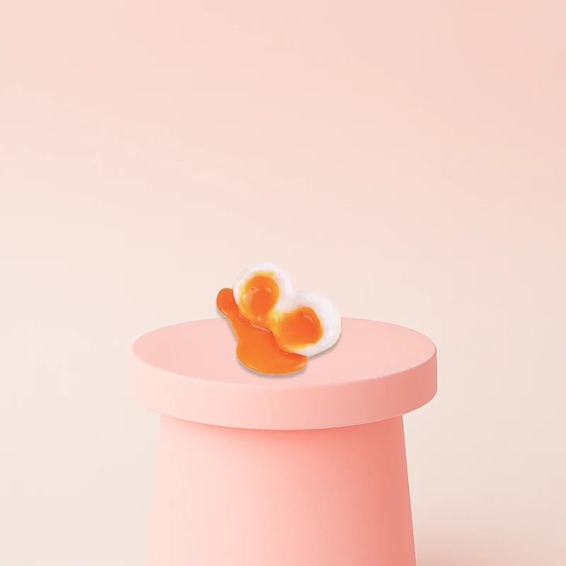 Egg Squishies Runny Egg Stress Relief Toy