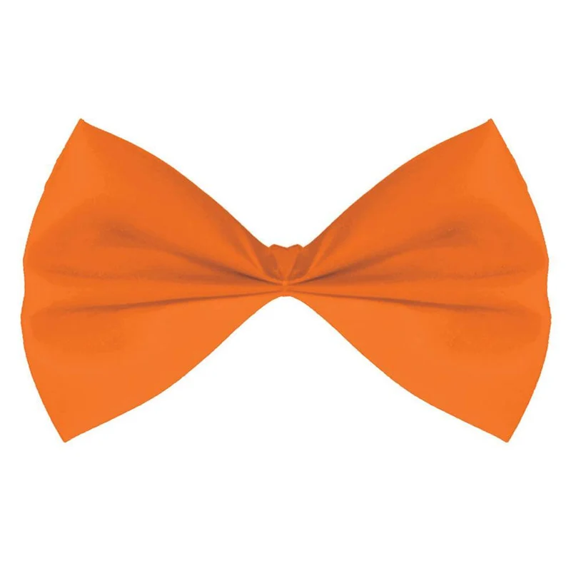 Orange bow tie