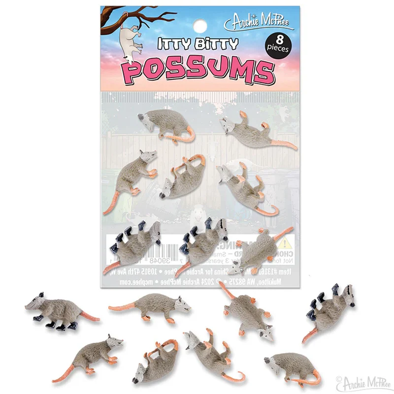 Itty Bitty Possums - bag of 8