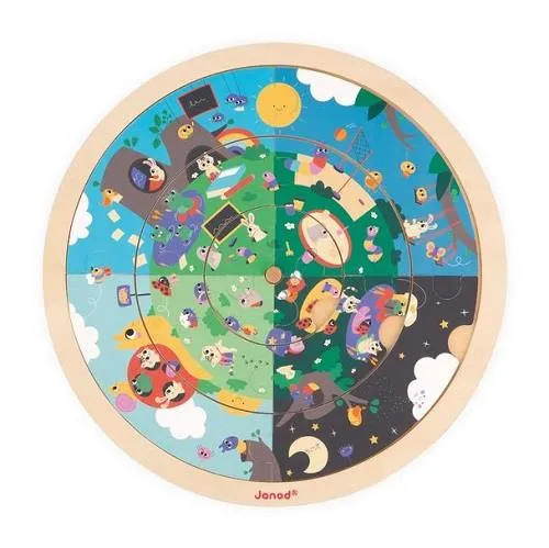 Janod Observation Puzzle 4 Seasons/Saisons