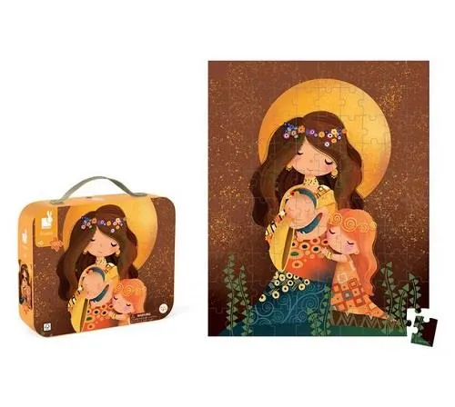 Janod Puzzle Inspired By Gustav Klimt / Inspiré par Gustav Klimt (100 pcs)