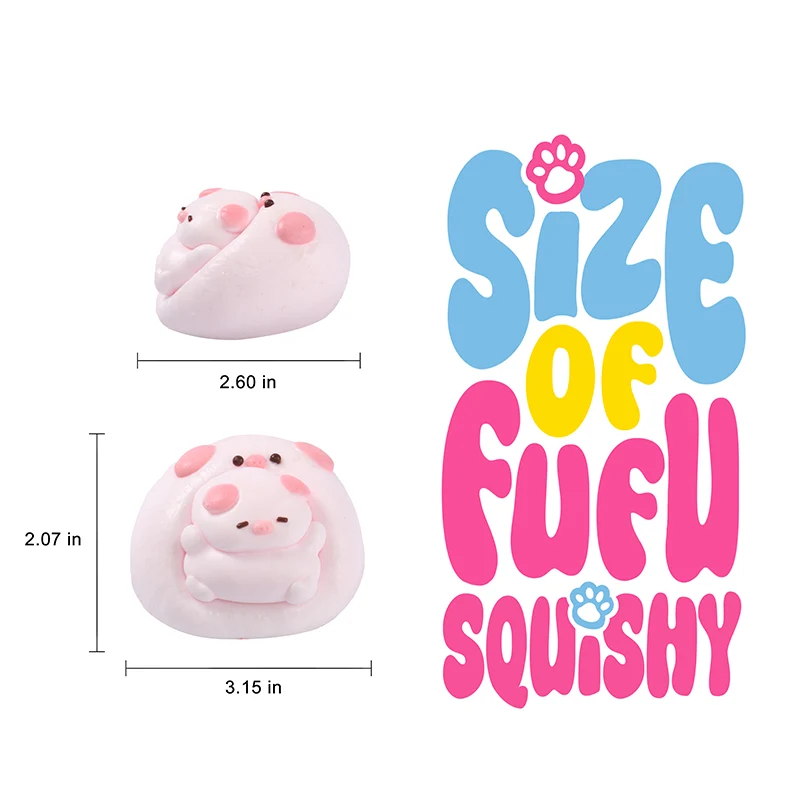 Mommy&Baby Pig Taba Squishy