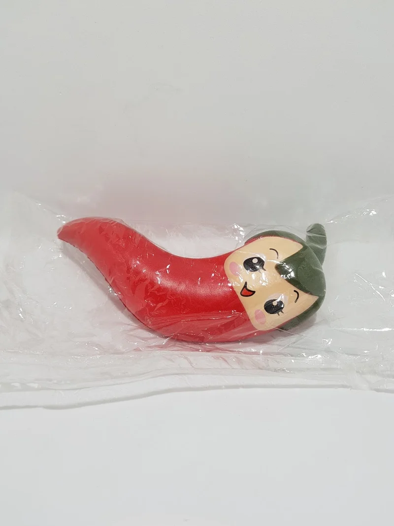 Vegetable family chilli pepper squishy
