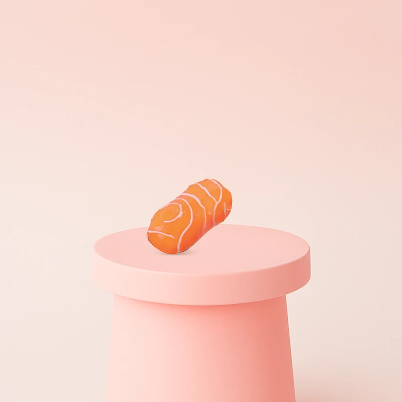 Salmon Squishies Salmon Sushi Stress Relief Toy