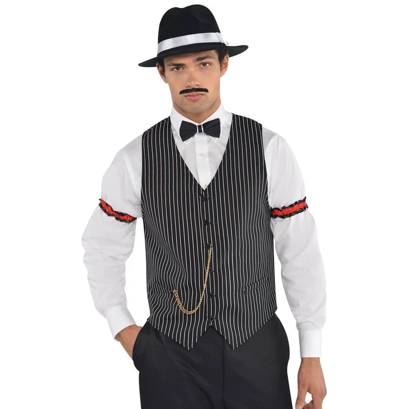 Roaring 20's gangster vest for men