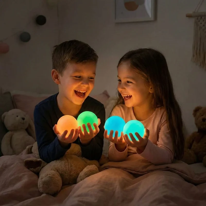 Balle Anti-Stress Lumineuse – LumiGlu
