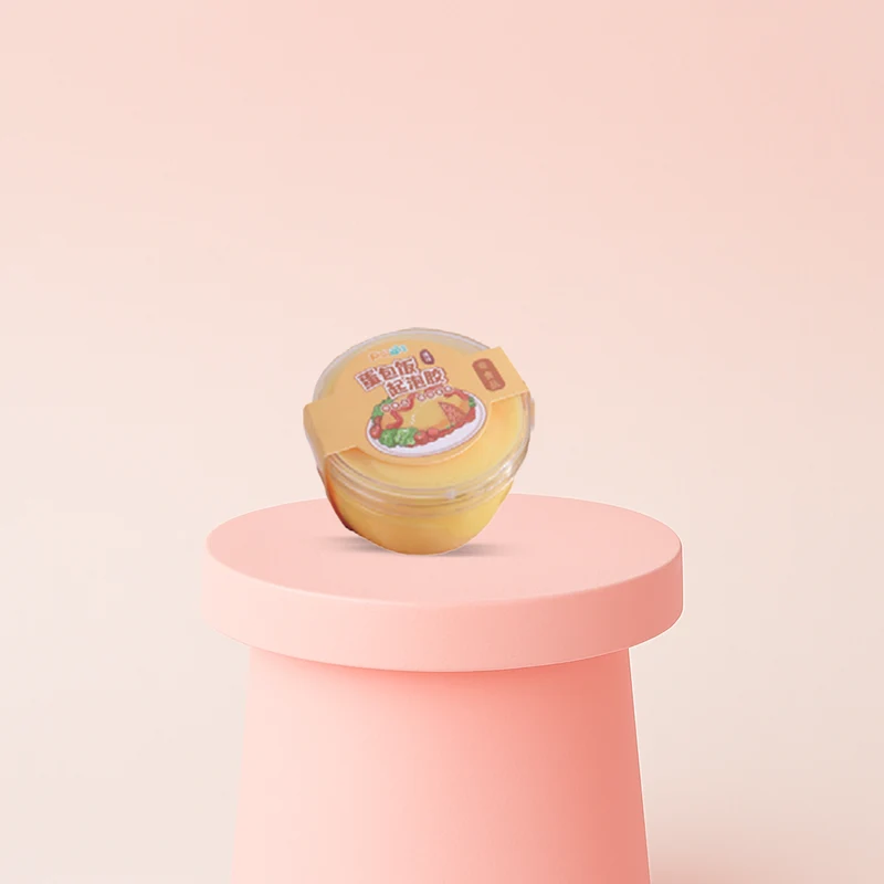 Omelette Slime Breakfast-Themed Slime Stress Relief Toy