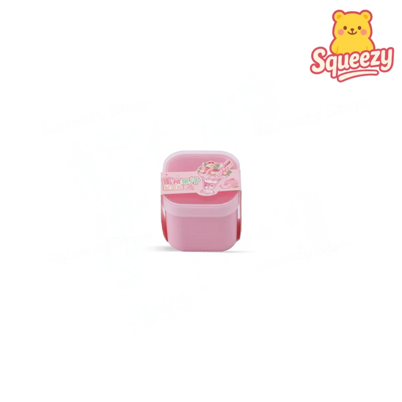 Peach Juice Slime Peach Drink Scented Slime
