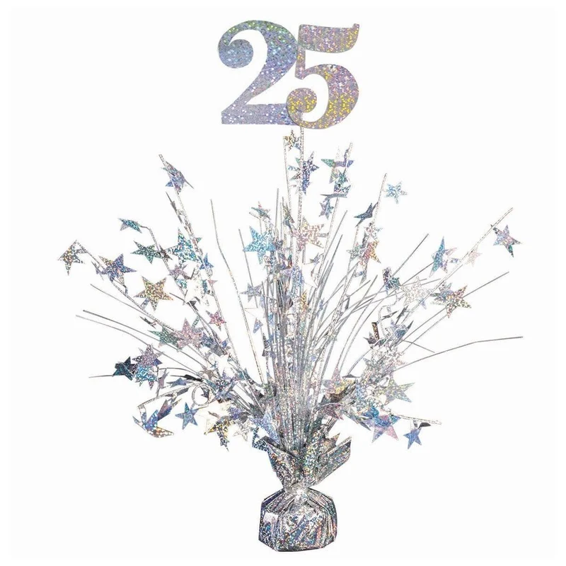 Centerpieces 18 In. Silver - 25