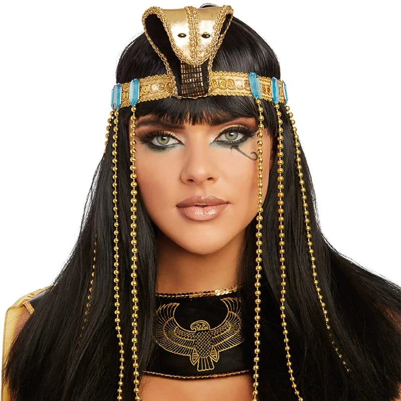 Cleopatra headpiece for adults