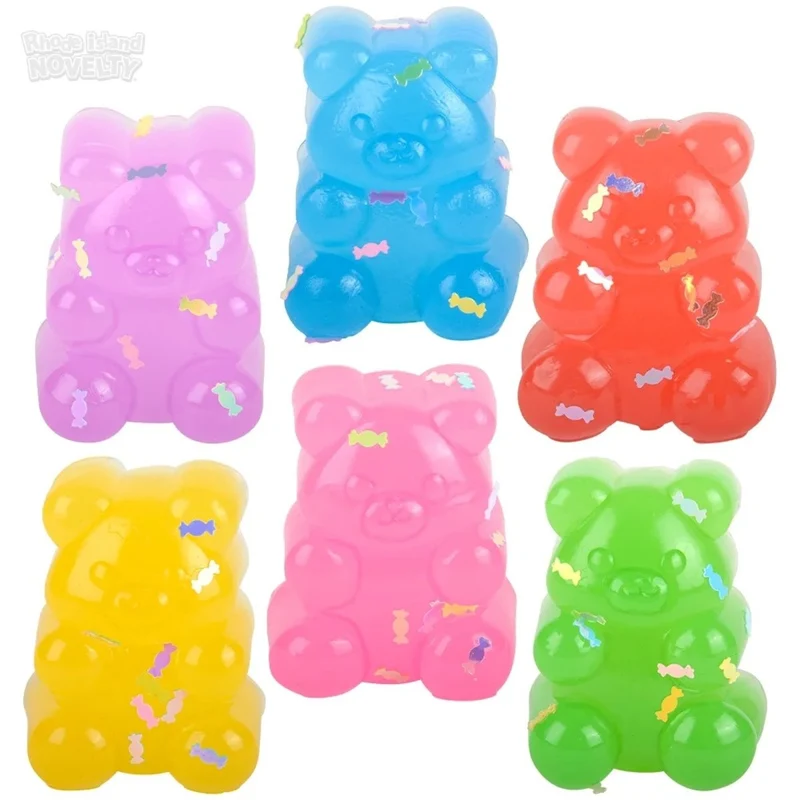 Yummy Bears Sticky Squishy Toy, Assortment, 1 Count