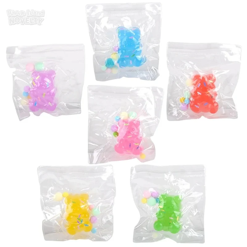 Yummy Bears Sticky Squishy Toy, Assortment, 1 Count