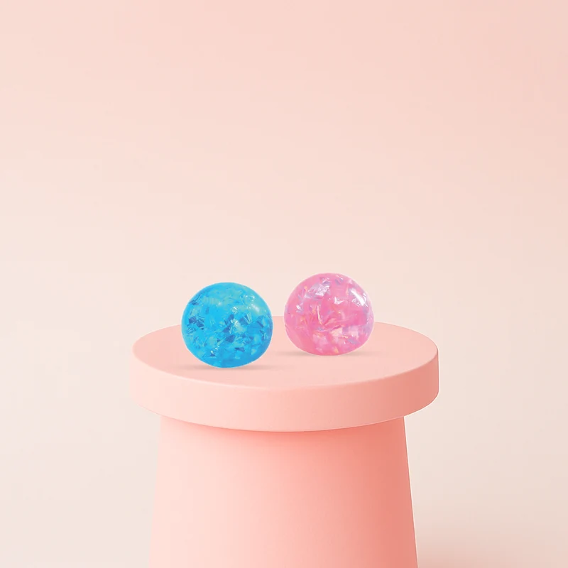 Ribbon Ball Glitter Ribbon Stress Relief Ball