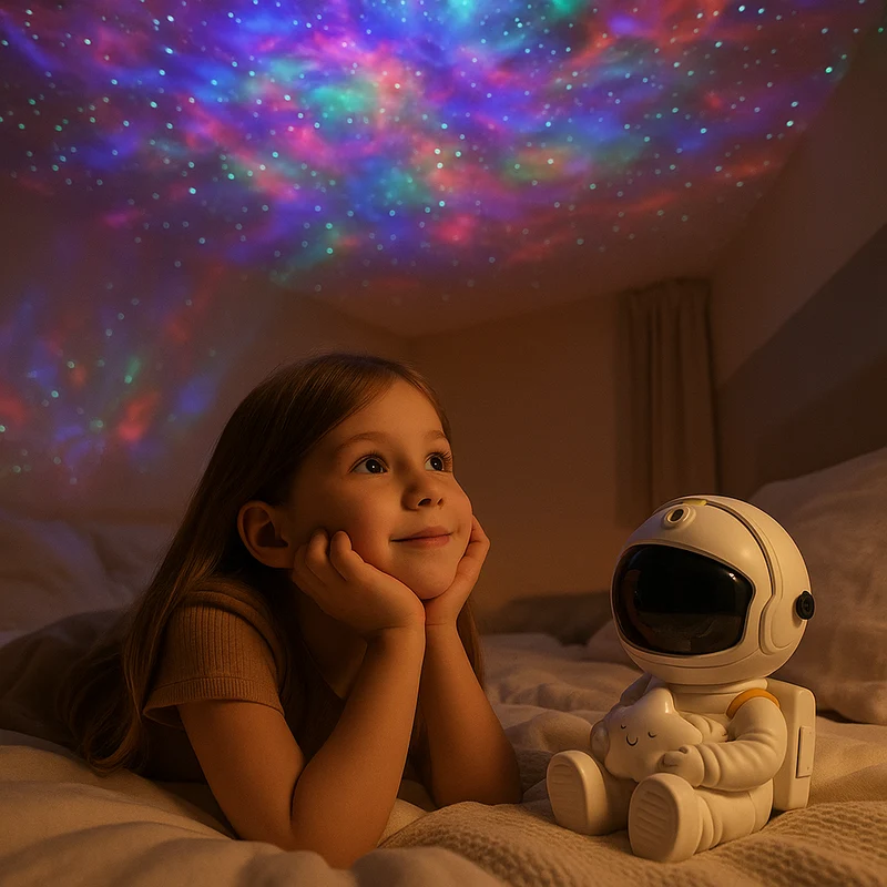 Veilleuse Projection – Astronaute Sensoriel