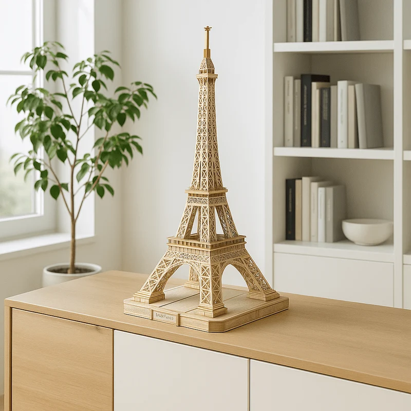 Puzzle 3D Bois – Tour Eiffel