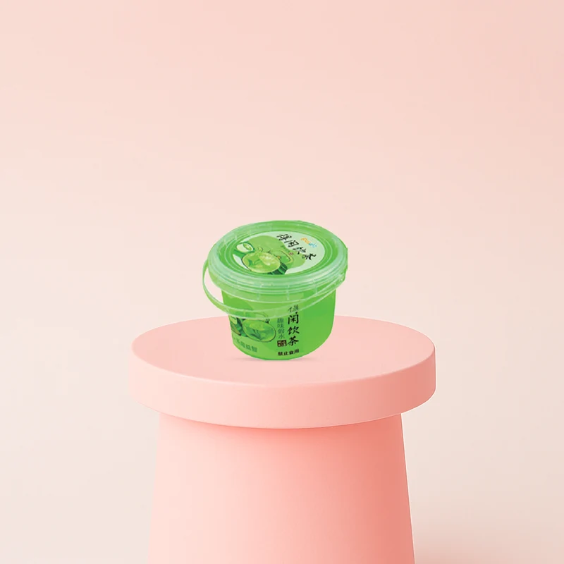 Bubble Tea Putty Matcha Bubble Tea Slime