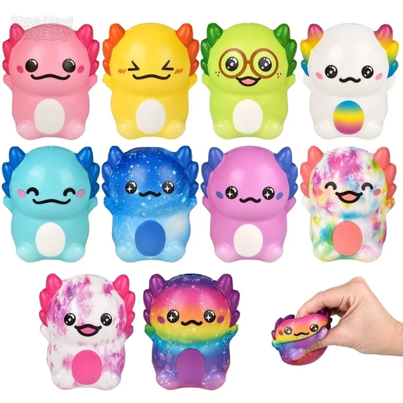 Axolotl Squishy Toy, Assortment, 1 Count