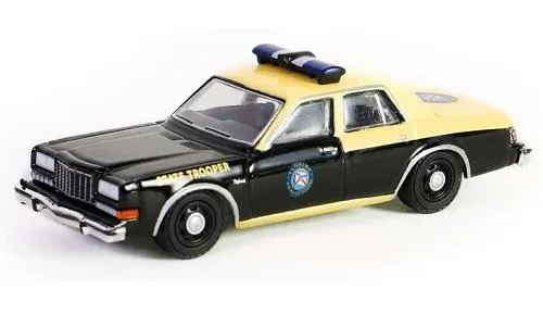 Hot Pursuit Highway Patrol 1983 Dodge Diplomat Police Car - Poursuite chaude Autoroute Patrouille voiture policière miniature