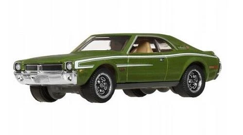 Matchbox Collectors Green 1970 AMC Javelin Car - Voiture Miniature (Green/Vert)