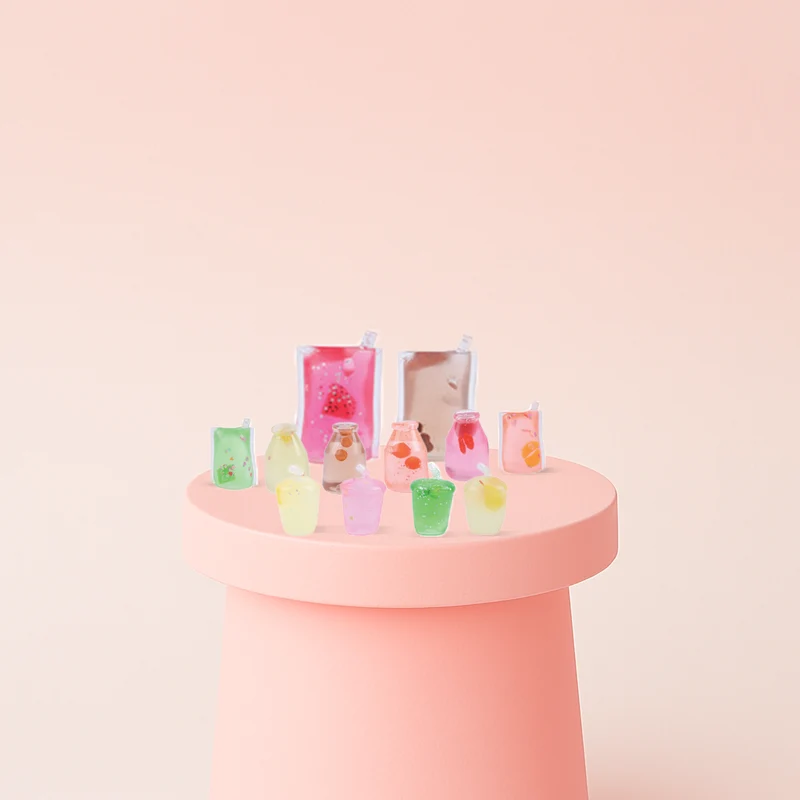 Squishy Drinks Mini Fruit Tea Stress Relief Toy