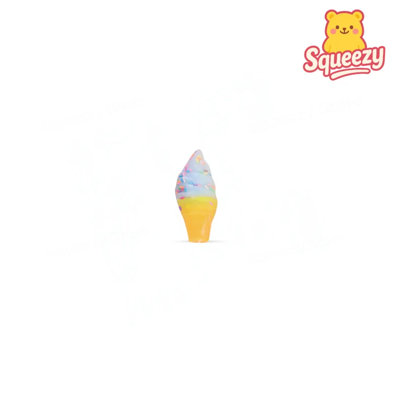 Ice Cream Cone Squishies Rainbow Ice Cream Stress Relief Toy