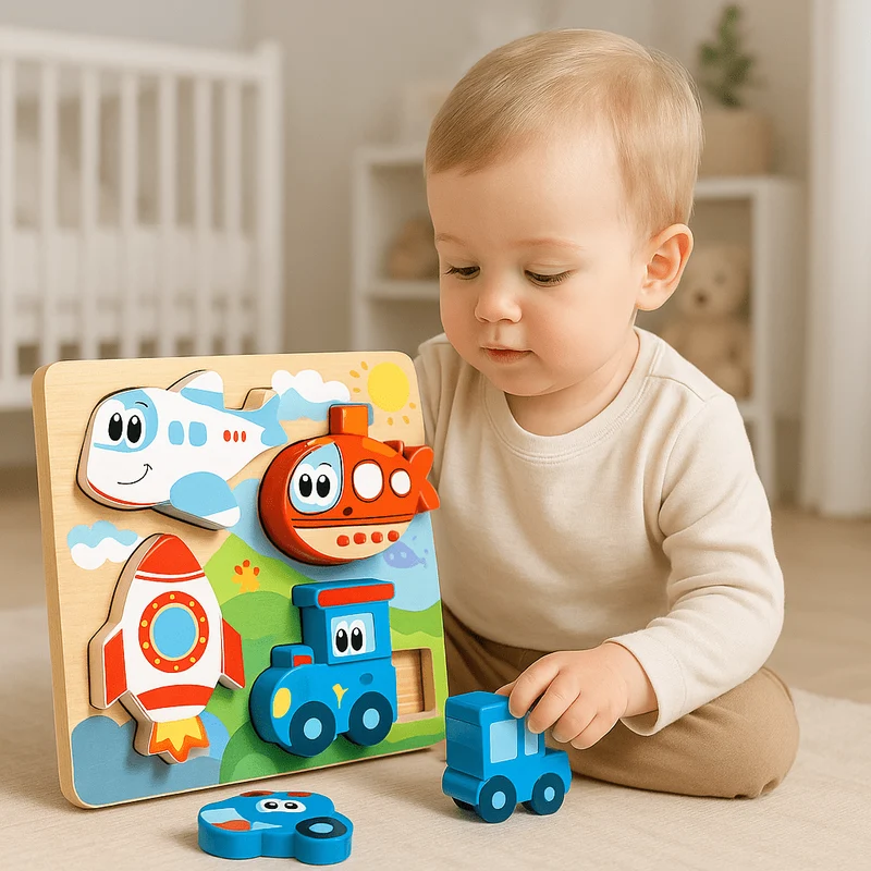 Puzzle Bois Encastrement – MiniBois Montessori