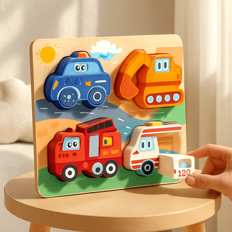 Puzzle Bois Encastrement – MiniBois Montessori