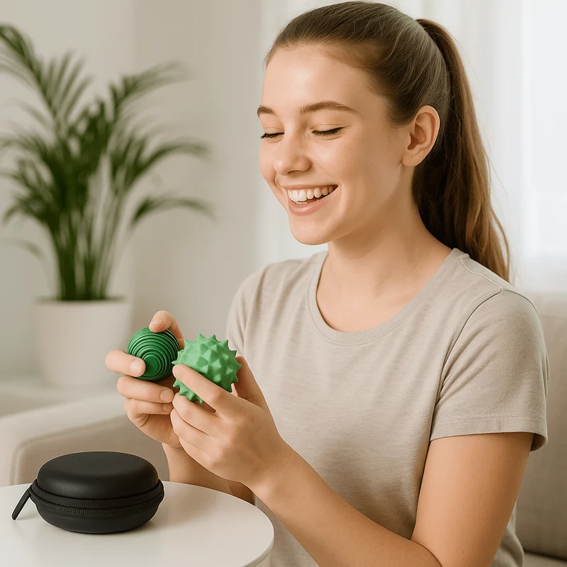 Balle Magnétique Silicone – Roll&Calm
