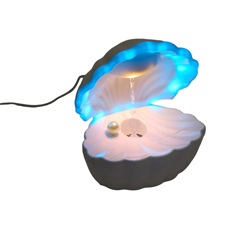 LAMPE DIFFUSEUR ENCEINTE SHELL PEARL