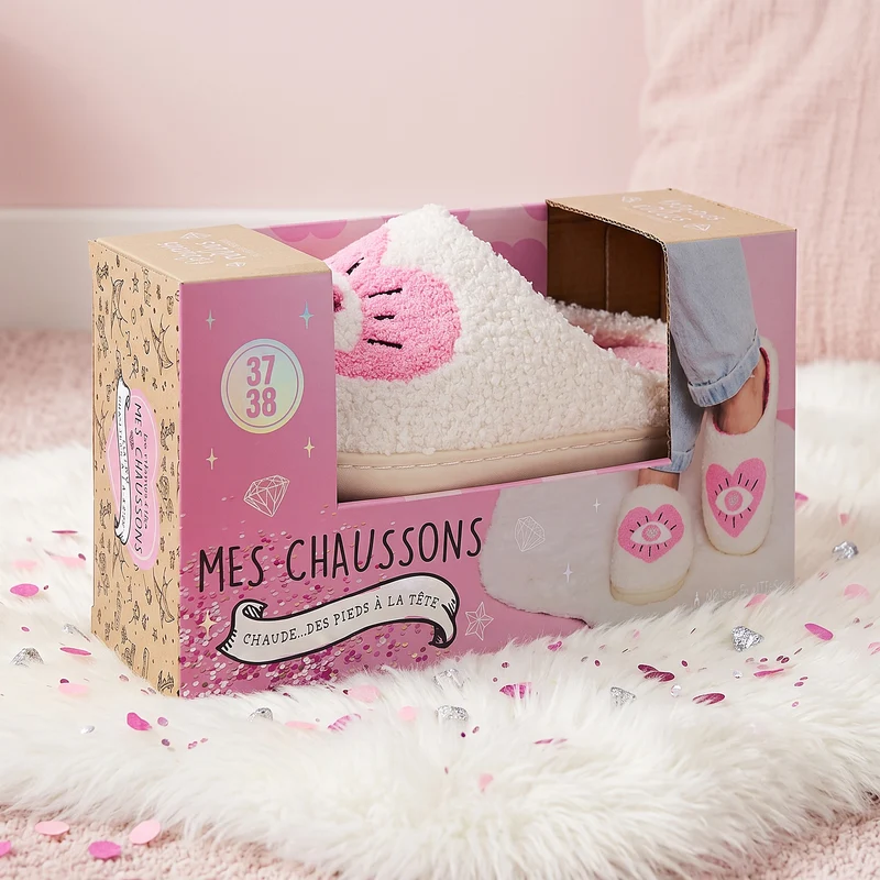 CHAUSSONS OEIL COEUR T39 40