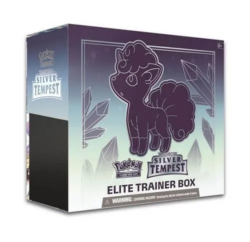 Pokemon Silver Tempest Elite Trainer Box - Tempête d'argent Boîte d'entraînement d'élite