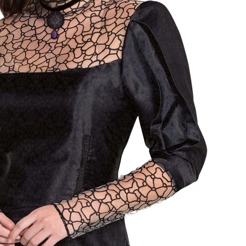 The Witcher Yennefer Classic Costume for Adults, Black Dress