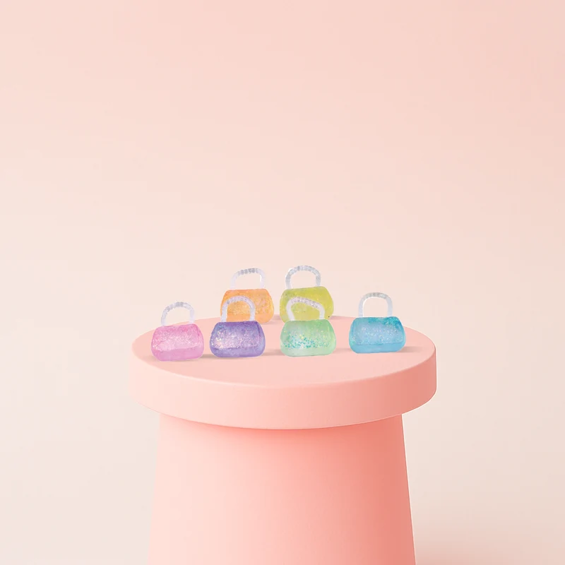 Squishy Handbag with Maltose Glitter Purse Stress Relief Toy
