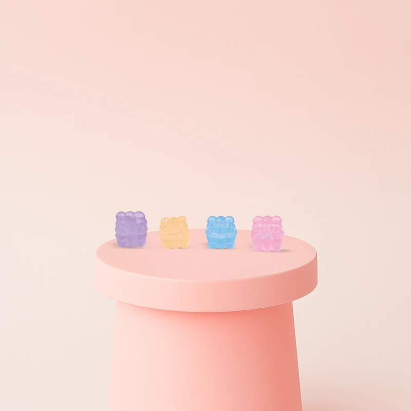 Marshmallow Maltose Cube Glitter Cube Stress Relief Toy