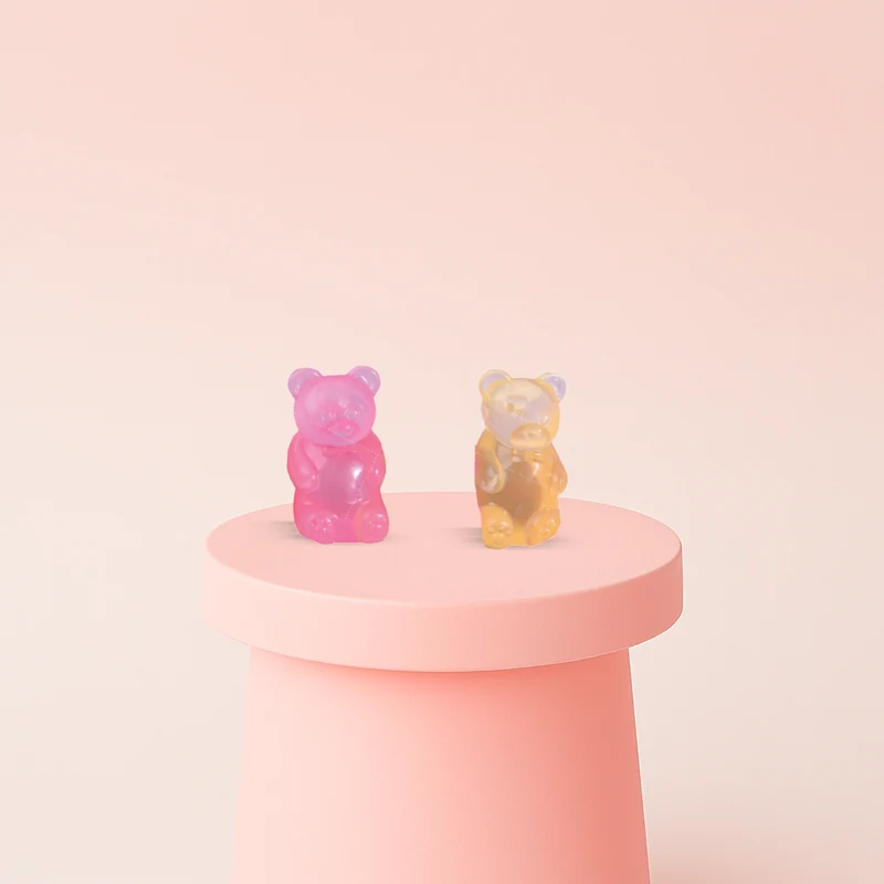 Maltose Bear Glitter Teddy Bear Stress Relief Toy