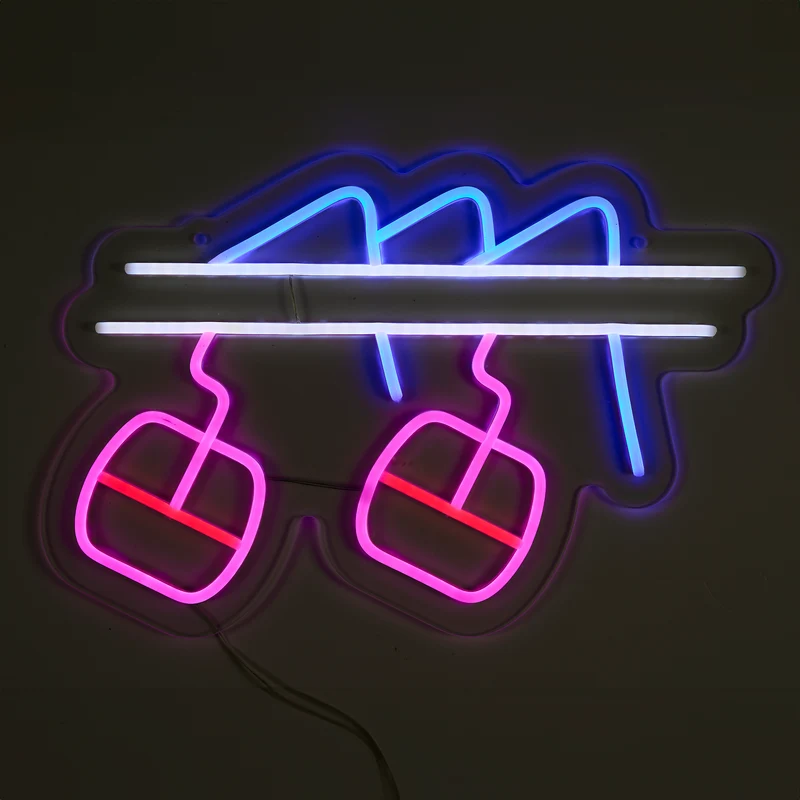 LAMPE EFFET NEON TELECABINES
