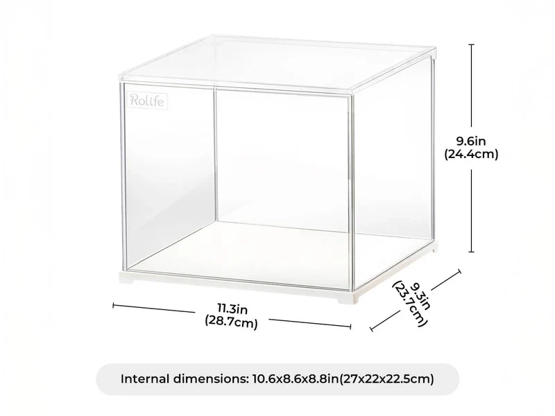 Vitrine pour maquette et miniature - Robotime