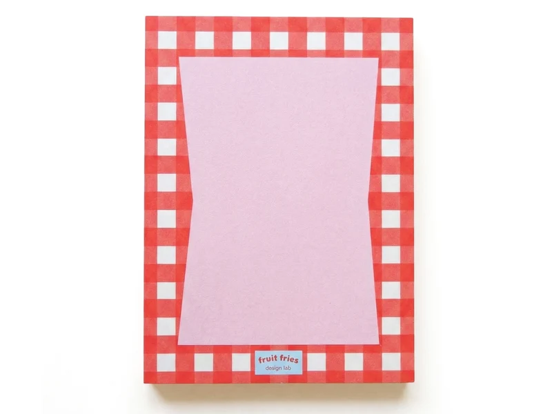 Bloc memo Vintage rouge - Design Lab