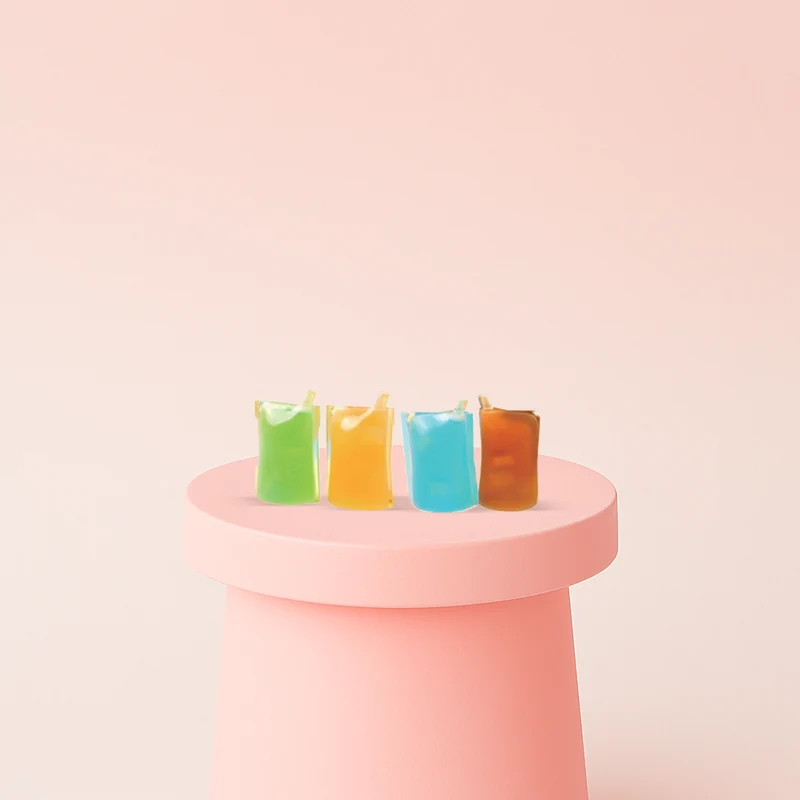 Squishy Drinks Mini Drink Cup Stress Relief Toy