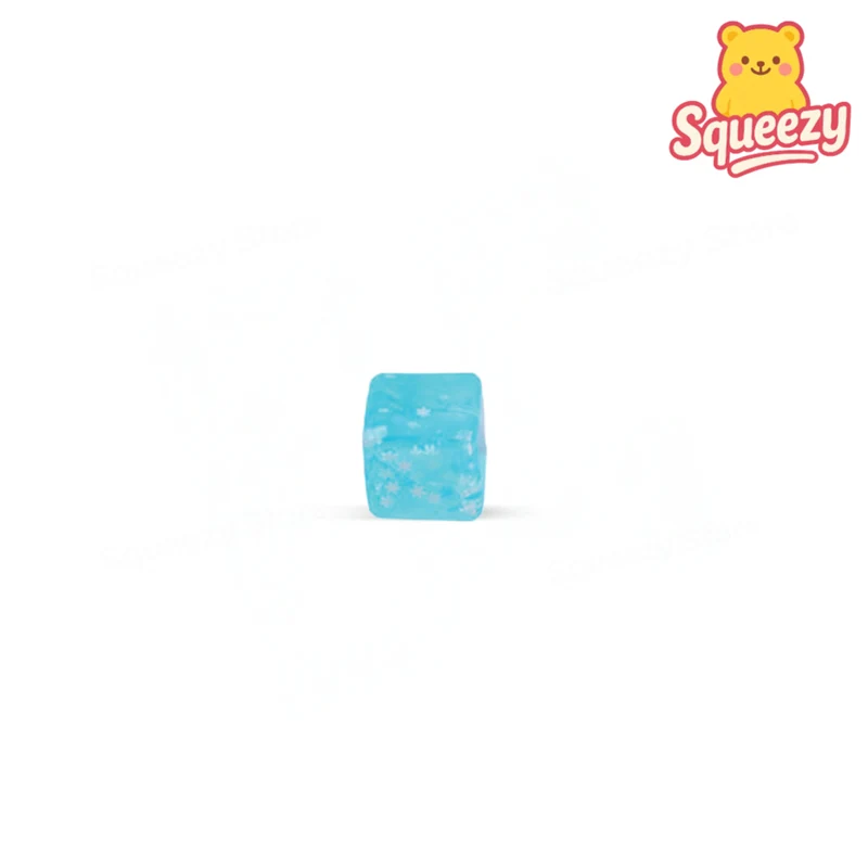 Ice Cube with Maltose Glitter Ice Cube Stress Relief Toy