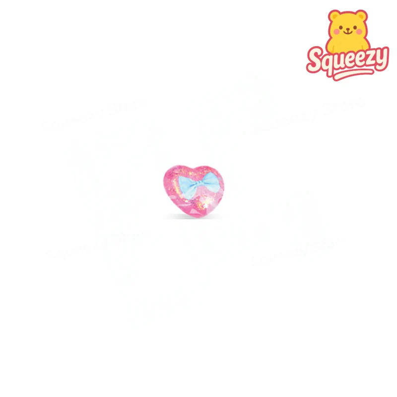 Little Maltose Heart Glitter Heart Stress Relief Toy