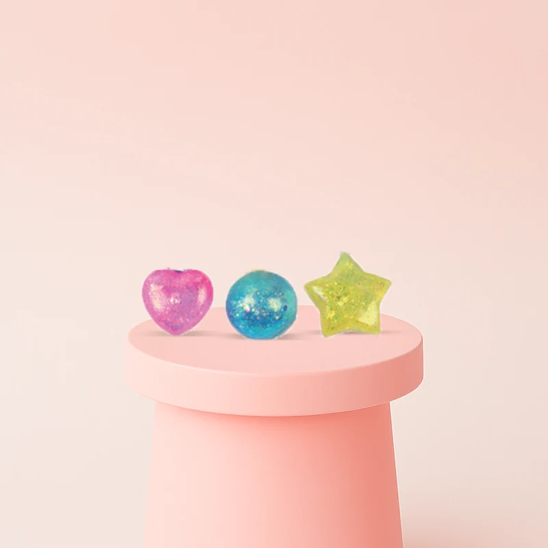 Maltose Squishies Mini Glitter Gem Stress Relief Toys