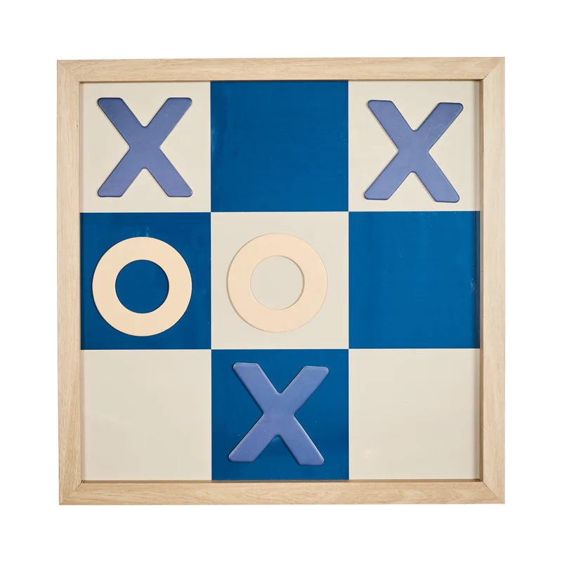 TIC TAC TOE MURAL EN BOIS