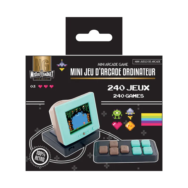 JEUX ARCADES MINI ORDI 240 JEUX