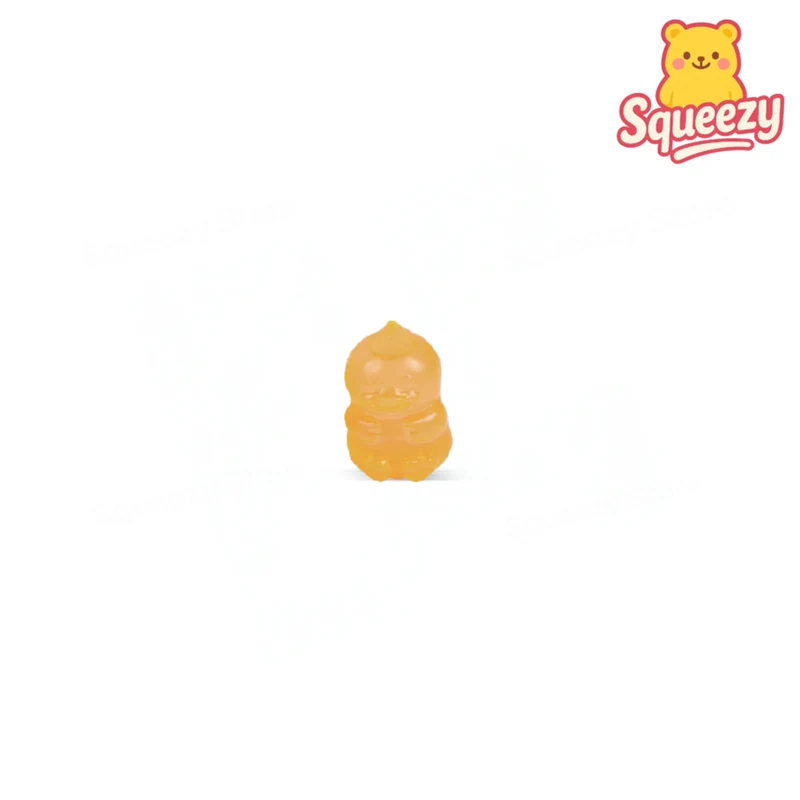 Jelly Duck with Maltose Glitter Duck Stress Relief Toy