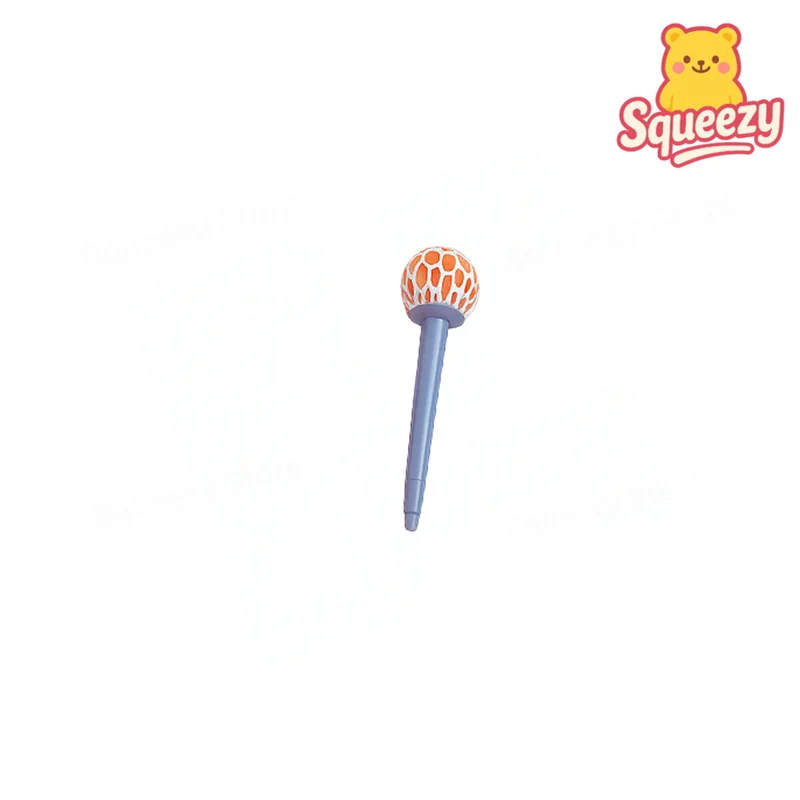 Mesh Ball Pen Bead Stress Relief Pen Toy