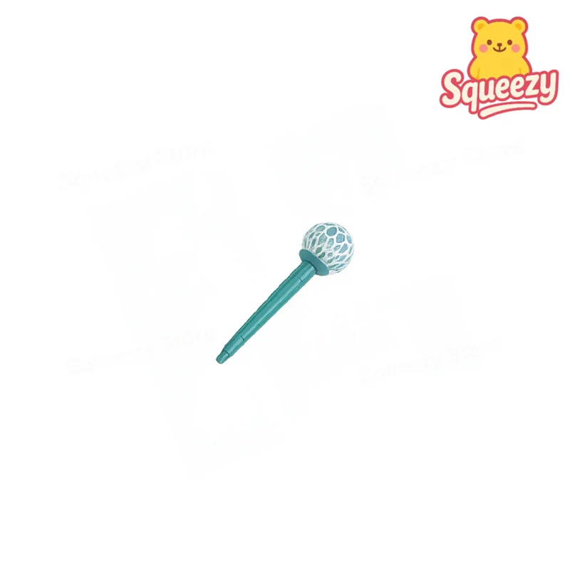 Mesh Ball Pen Bead Stress Relief Pen Toy