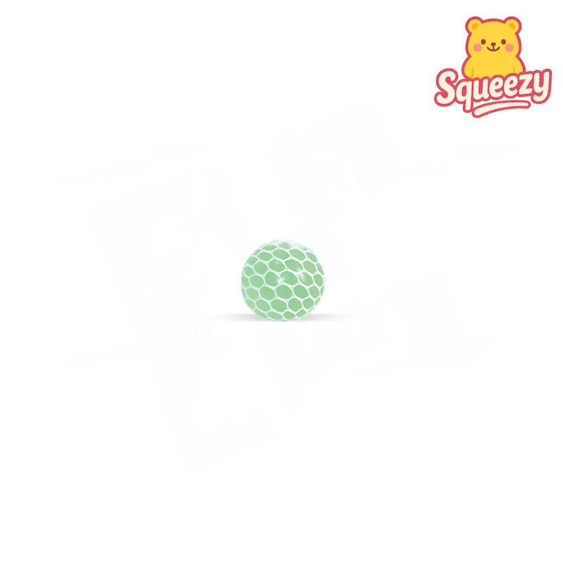 Transparent Mesh Ball Crystal Bead Stress Relief Toy